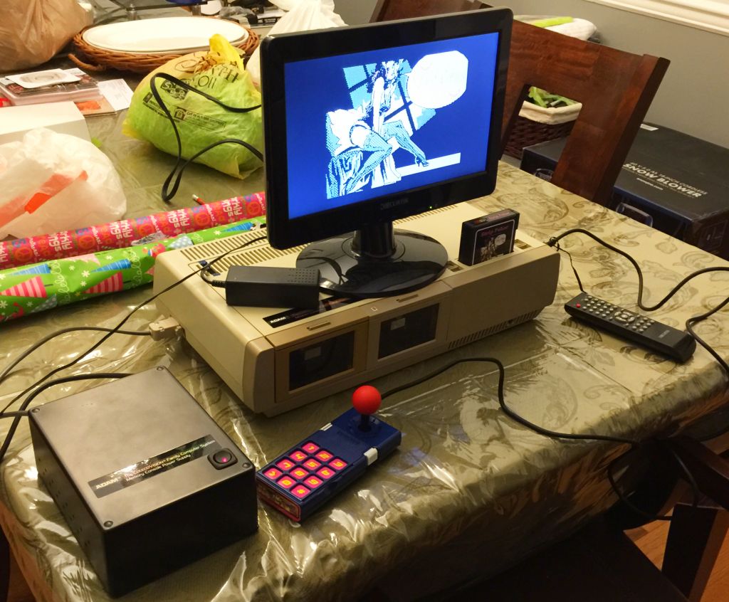 The power supply has a smooth on/off switch.