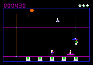 Retro Fever recycling center play screen