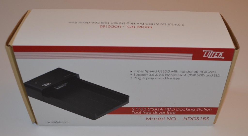 The Liztek HDDS1BS is professionally packaged.