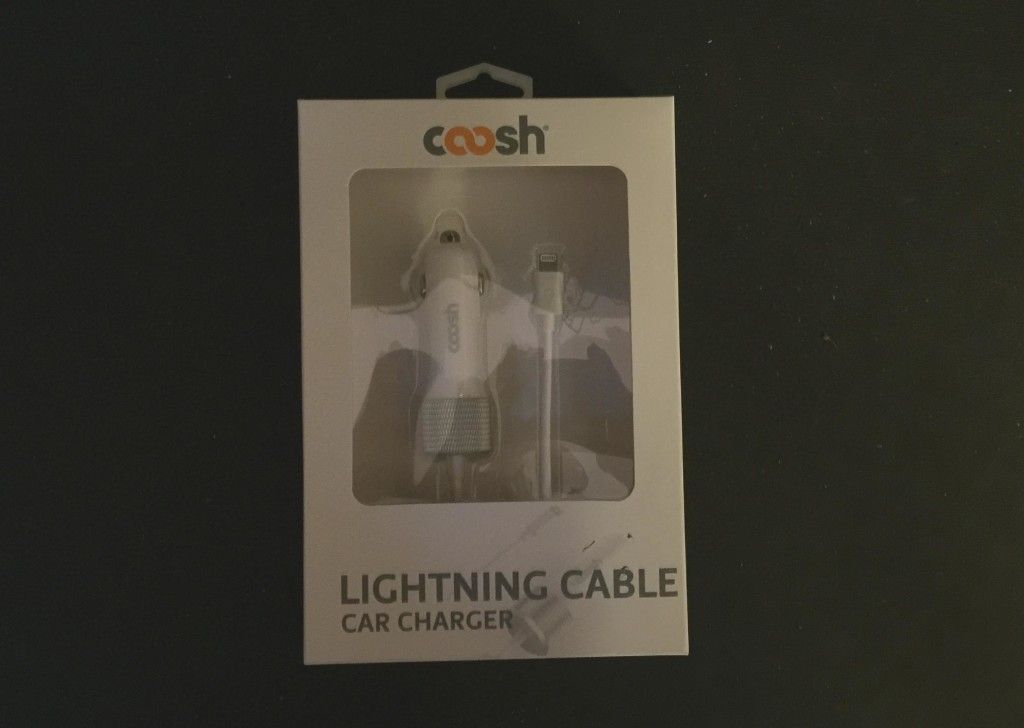 Like other Coosh products, the Lightning Cable Car Charger is well packaged and well designed.