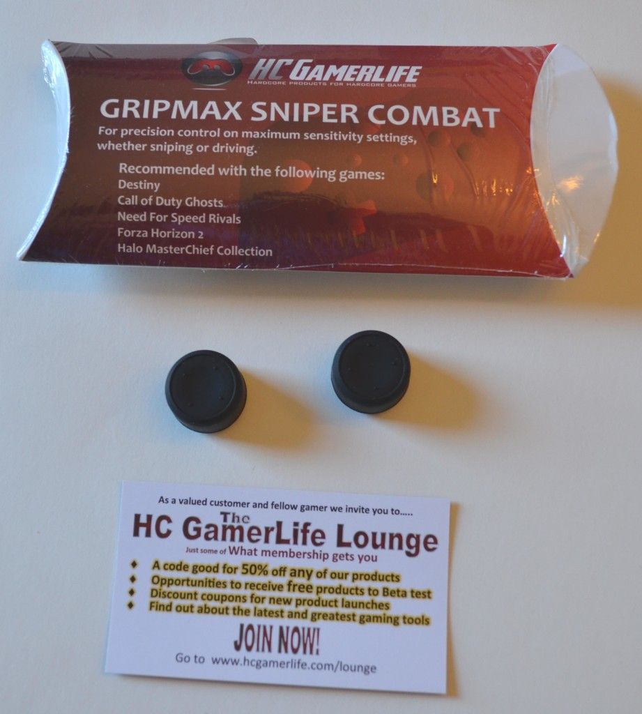 The HC Gamerlife Xbox One Thumbstick Grip packaging is consistent across all models.