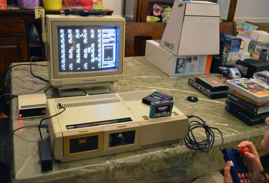 Putting the new power supply through its paces.