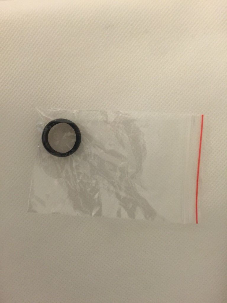 How the Silicone Wedding Ring comes packaged.