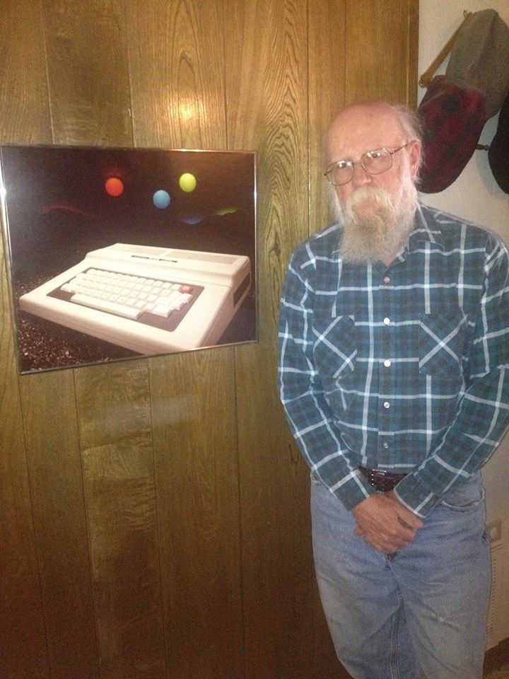 John Prickett at his house.