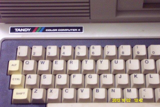 Boisy: "Here's the second photo from that email sent to me by John on October 12, 2012. Notice the very clearly defined 'COLOR COMPUTER 4' badge."