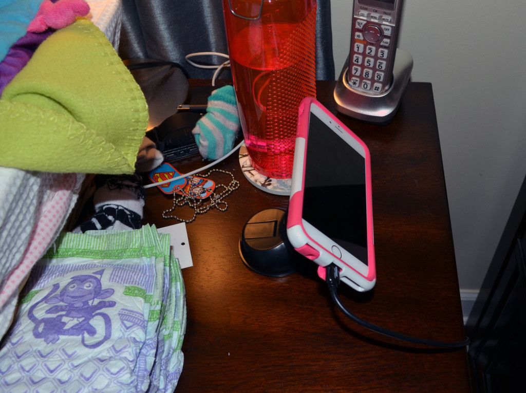 The Infernal Innovations Magnetic Phone Mount even works great by a busy bedside.