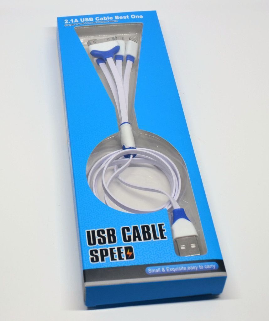 The box for the 2Charge 4-in-1 USB Cable.