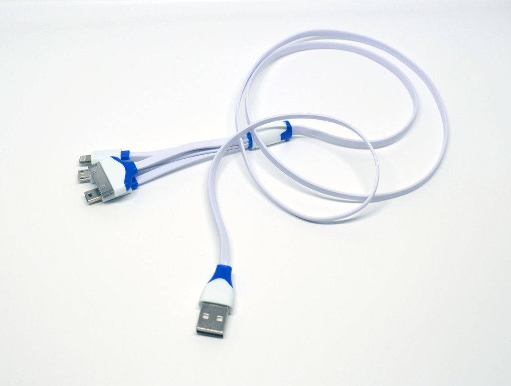 The 2Charge 4-in-1 USB Cable looks good, but disappointed in actual use.