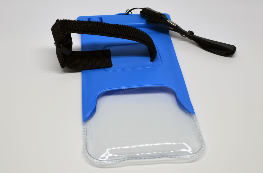 The arm band attached.