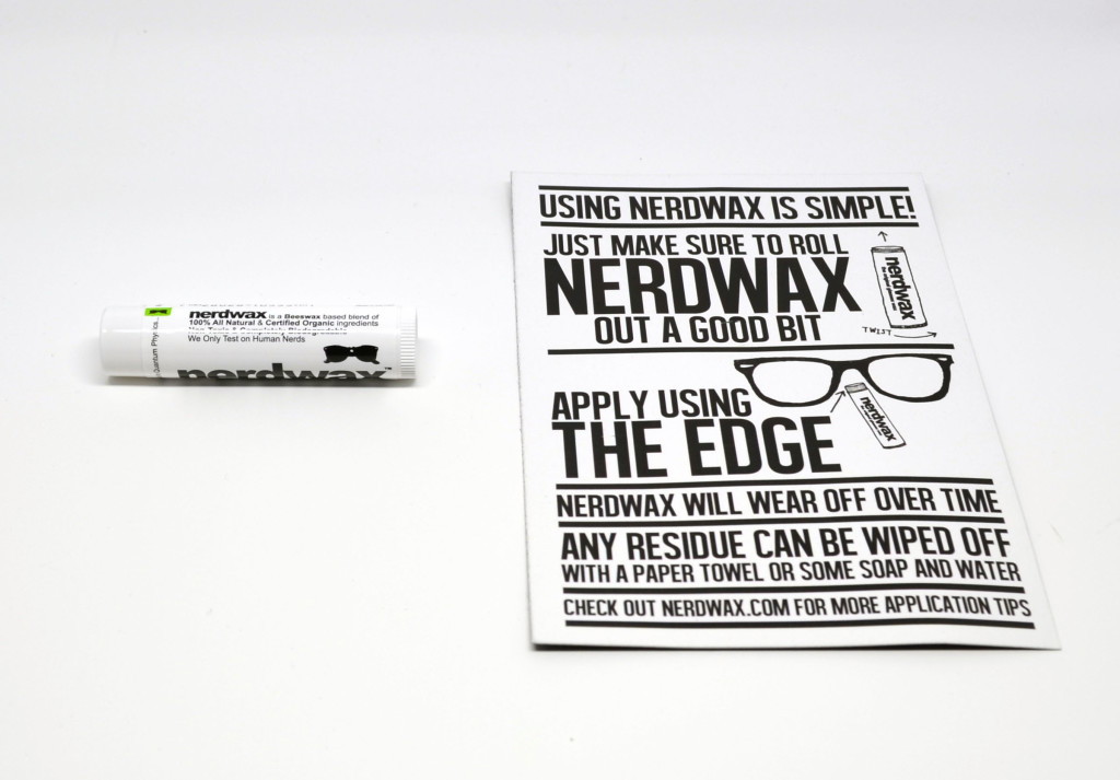 The inside of the package.