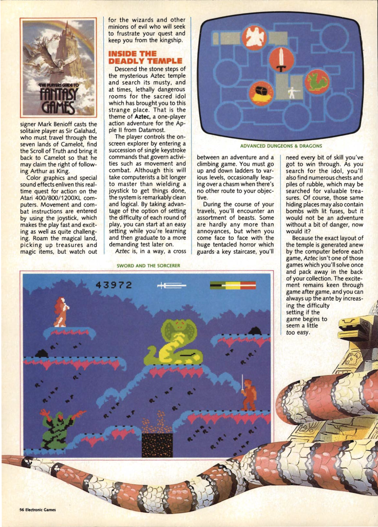 Page 56 - Electronic Games, June 1983