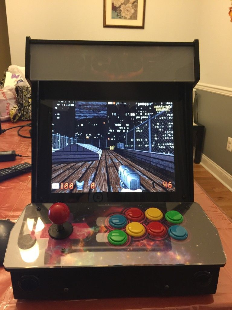 Duke Nukem 3D is cool, but not something I really want to play on this type of setup.