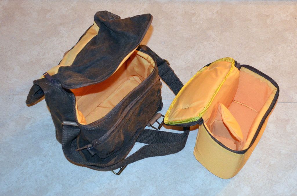 Esddi Caden N2 Brown Canvas Camera Bag