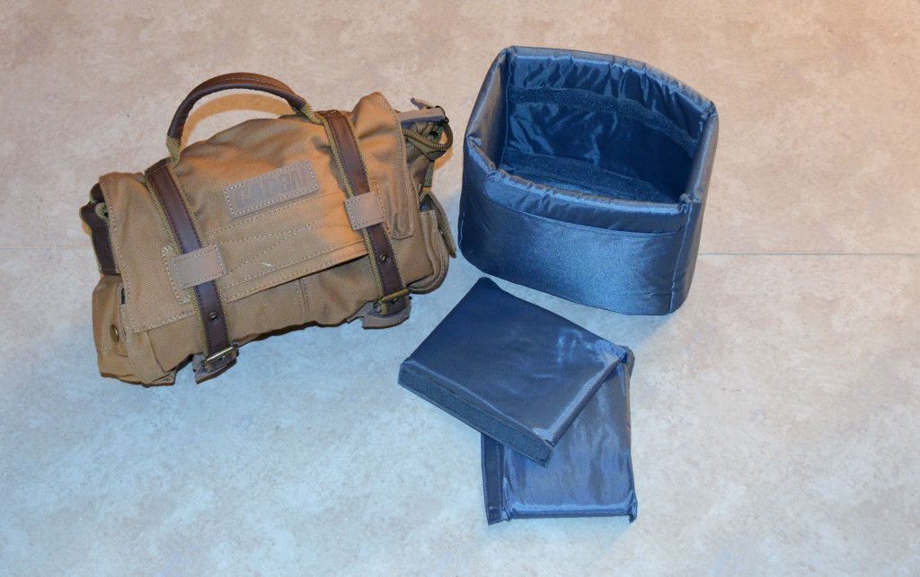 Esddi Caden F3 Khaki Canvas Camera Bag