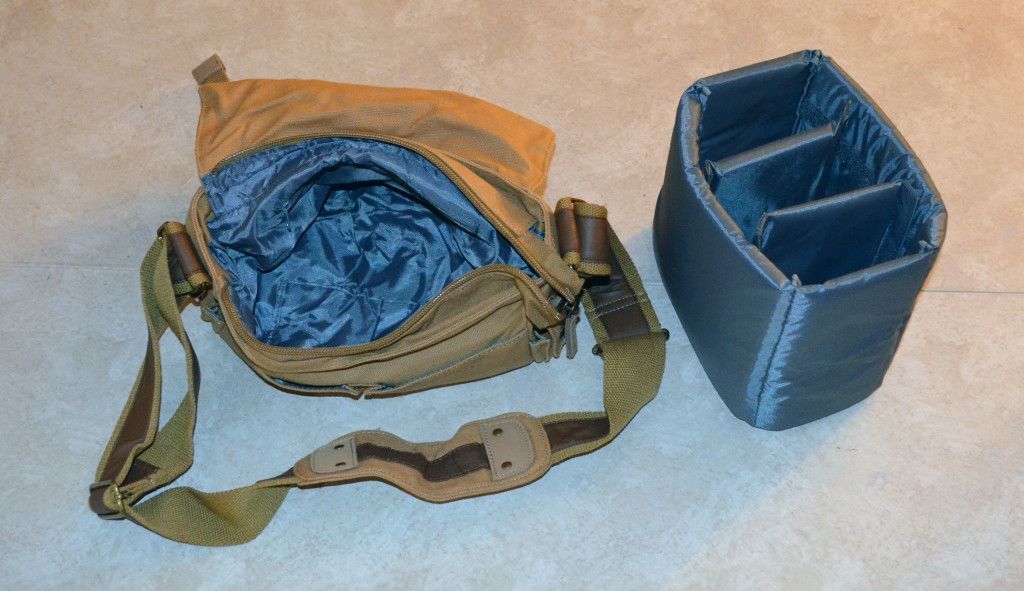 Esddi Caden F3 Khaki Canvas Camera Bag
