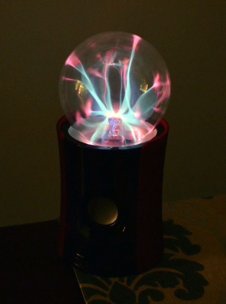 The plasma effect in action.