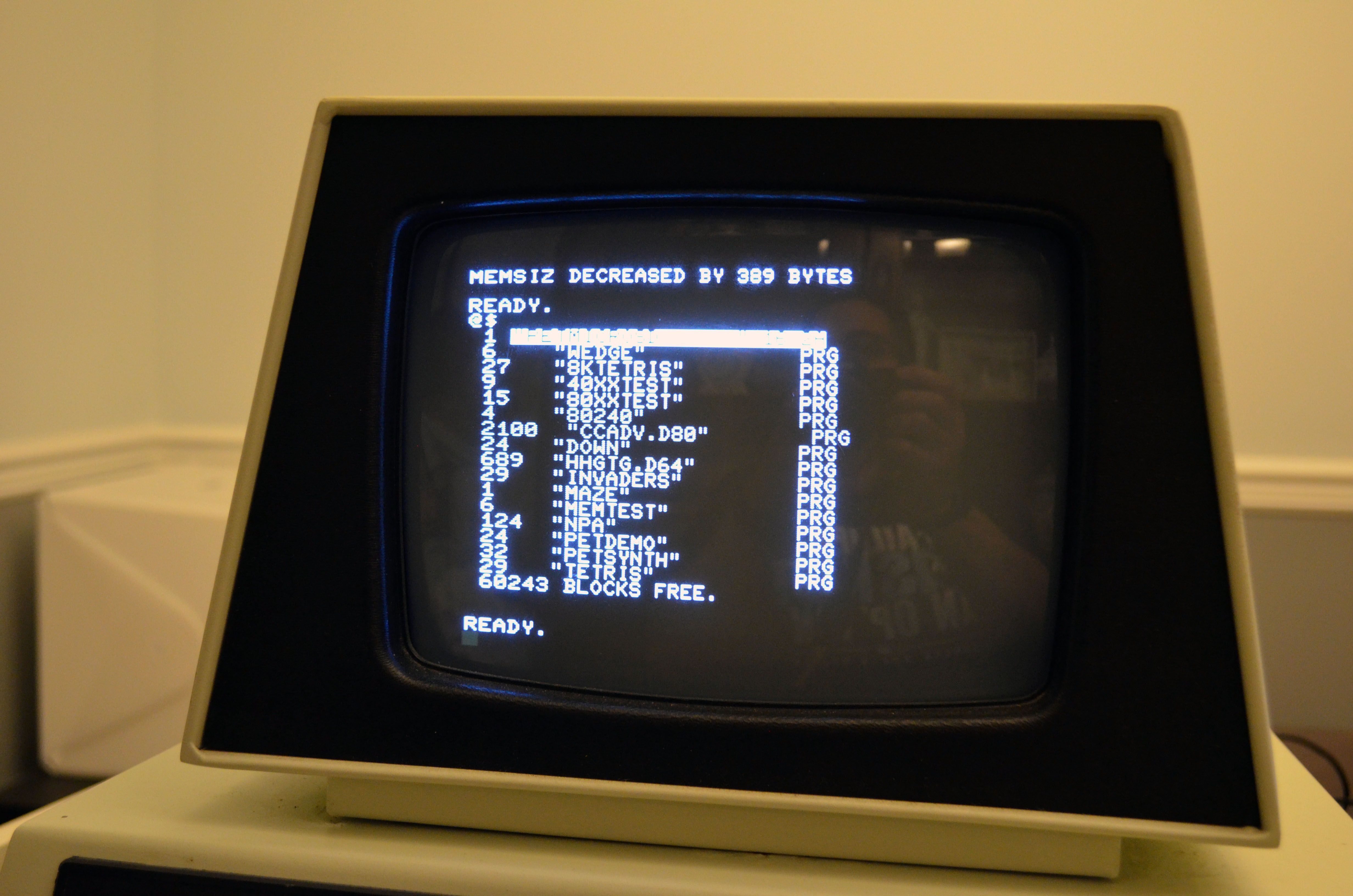 The directory command.