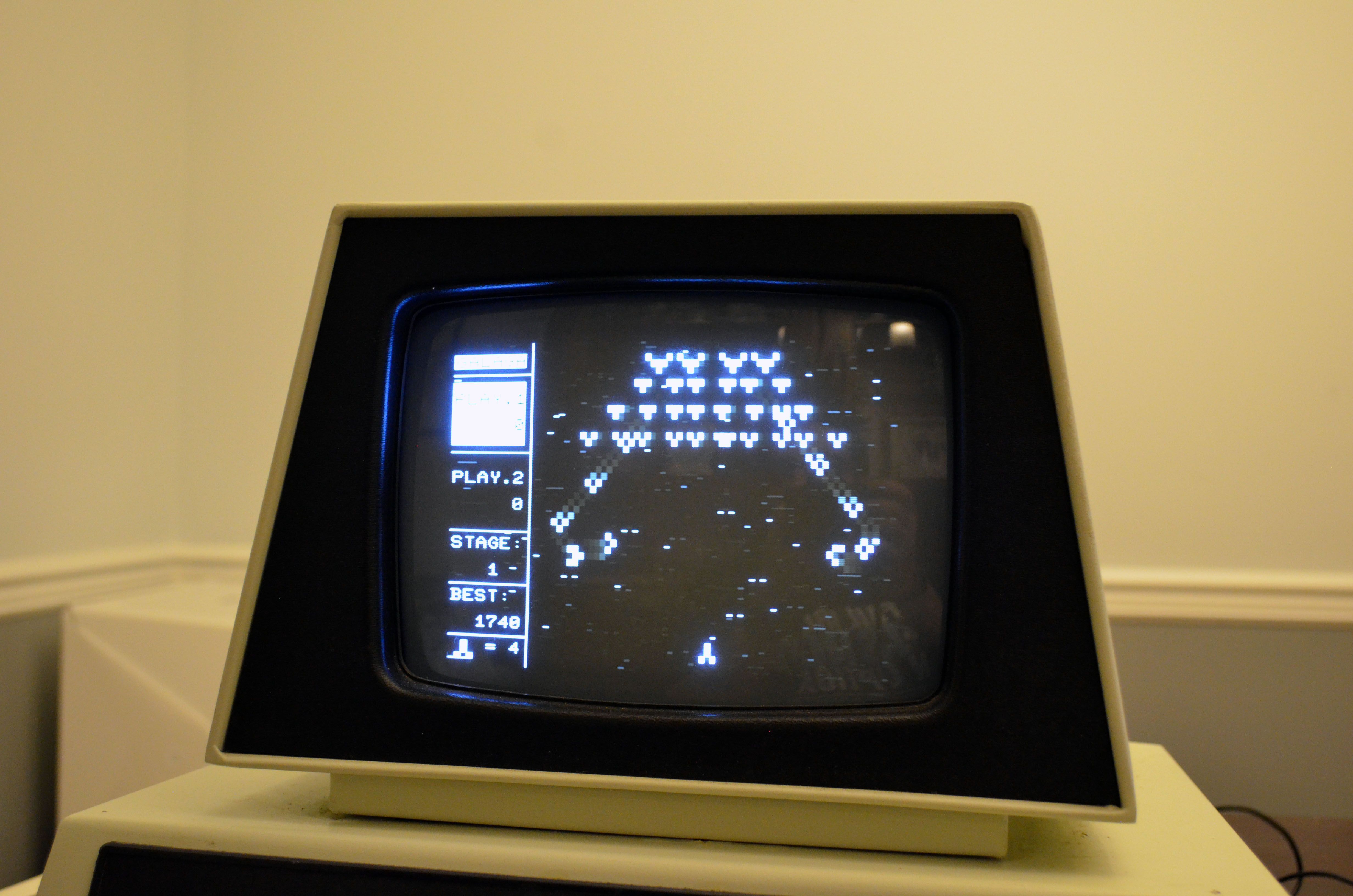 And another. Obviously, taking a photo of a CRT is not ideal.