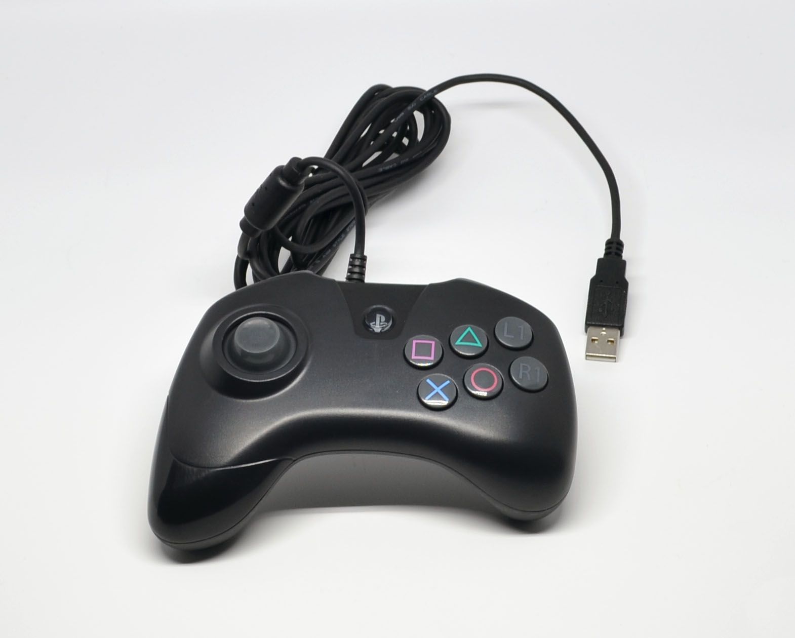 The front of the controller.