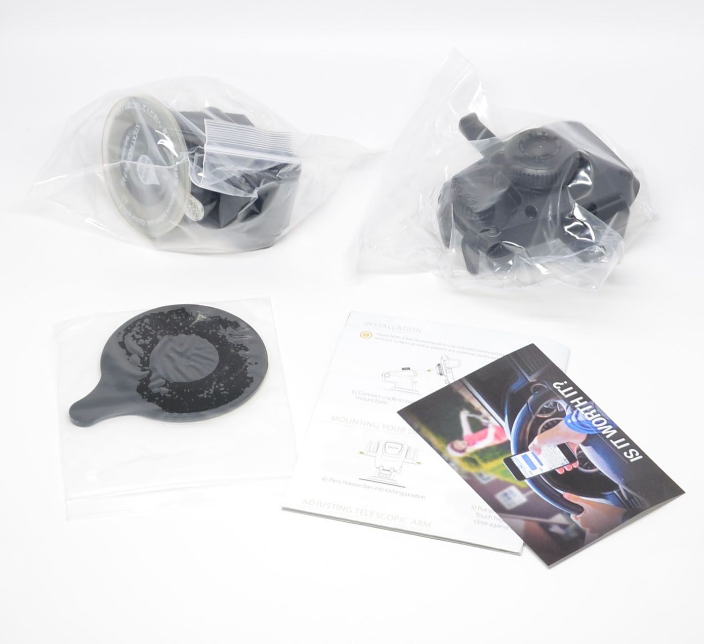 The package contents.
