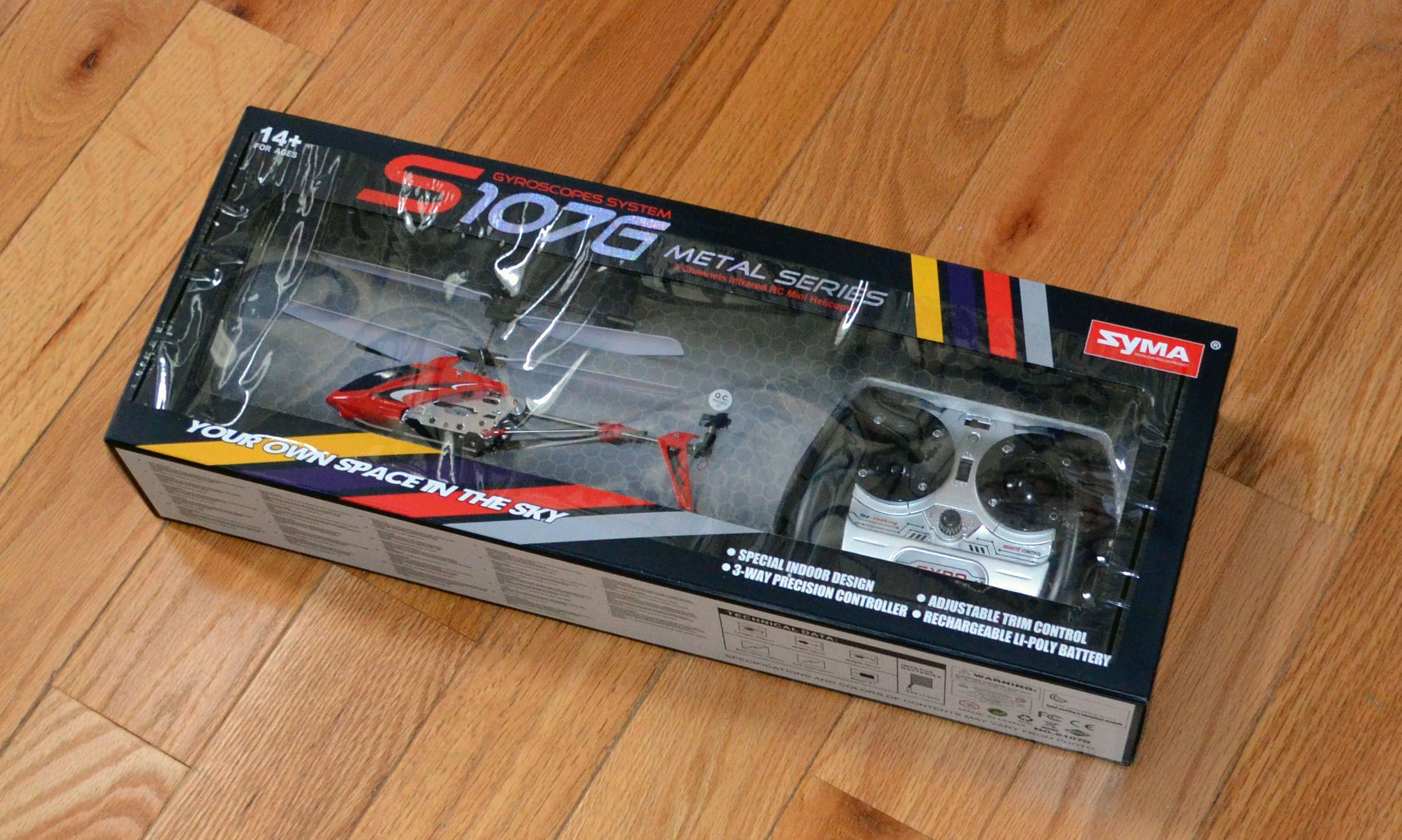 The packaging.