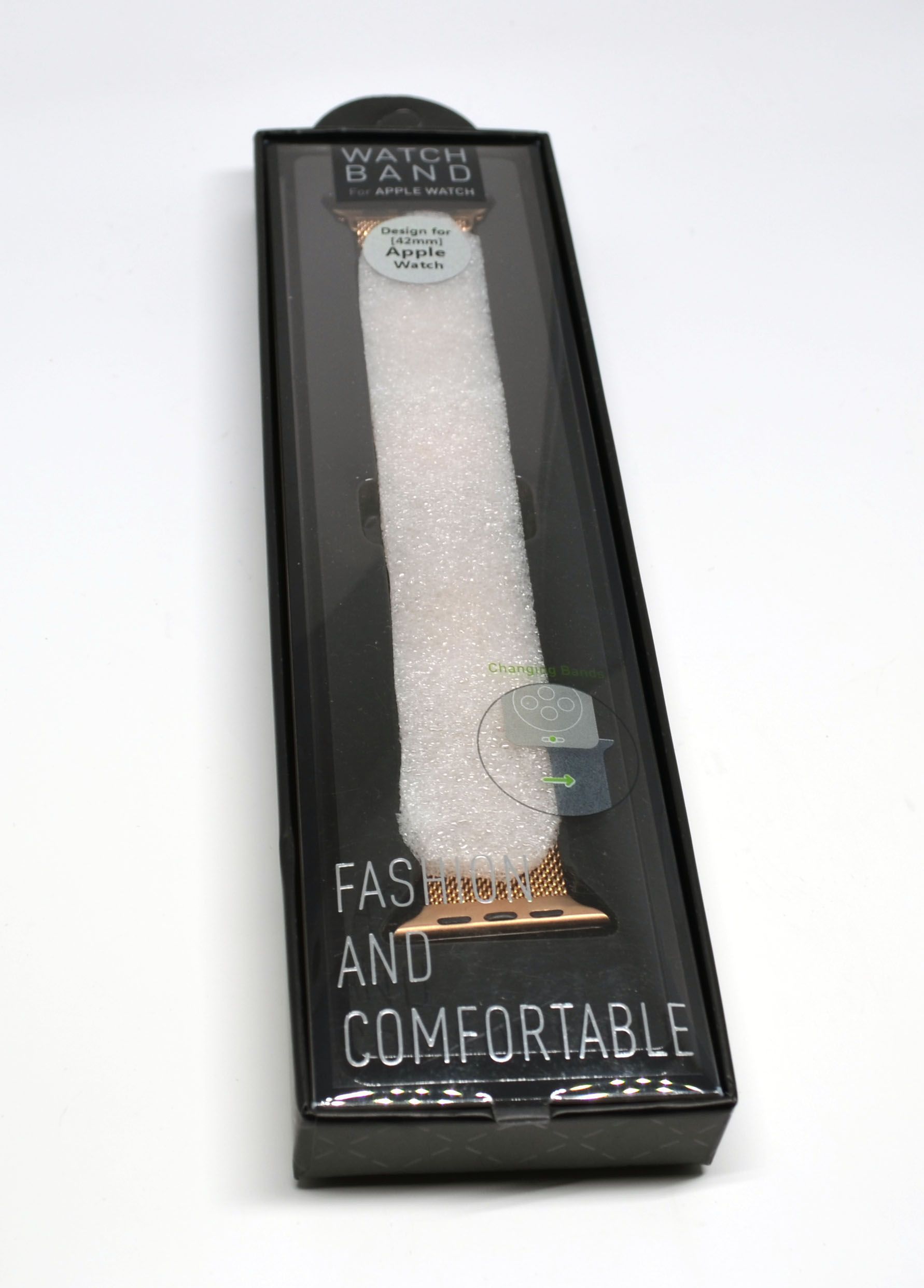 The packaging.
