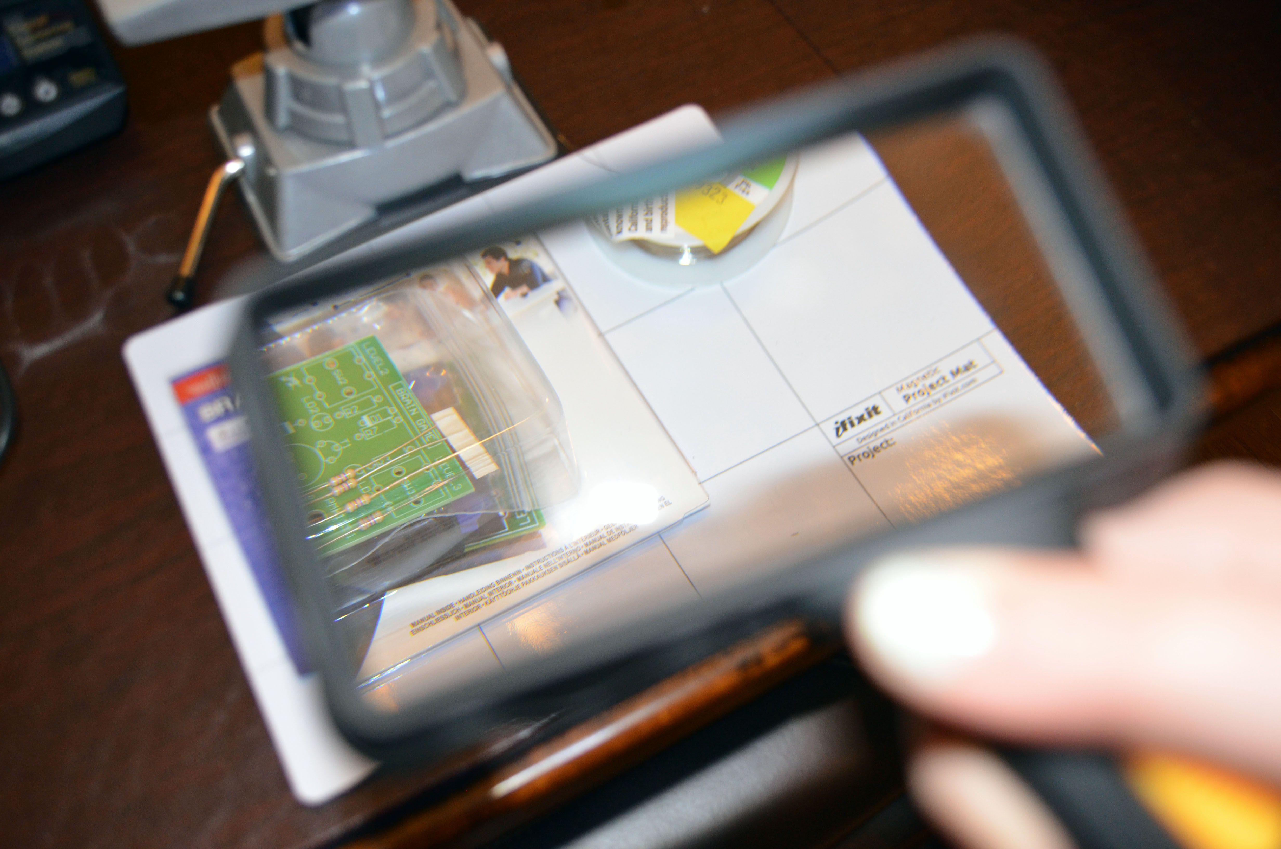 A life saver with tiny details like circuit boards.