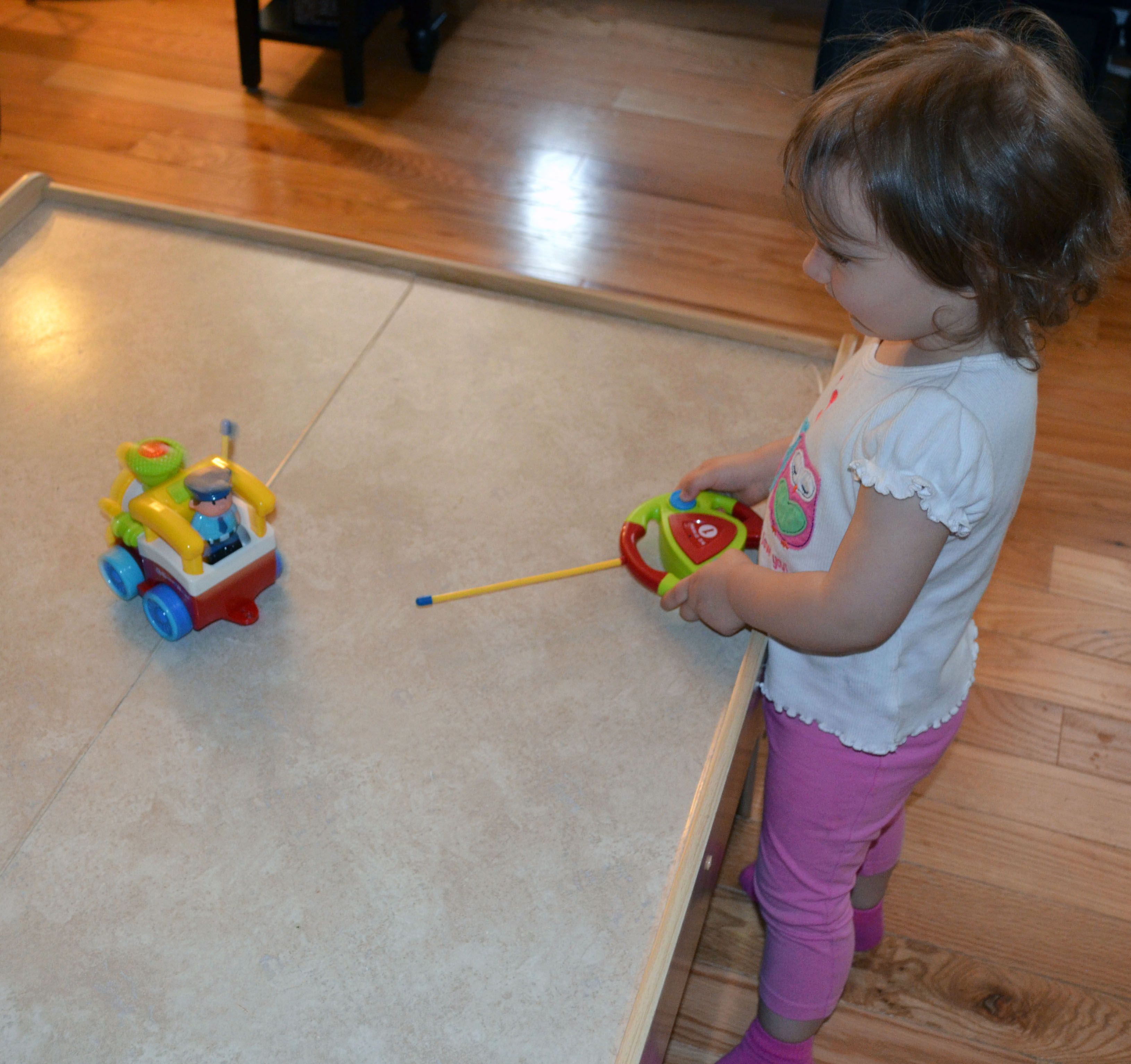 My youngest daughter getting the hang of it.