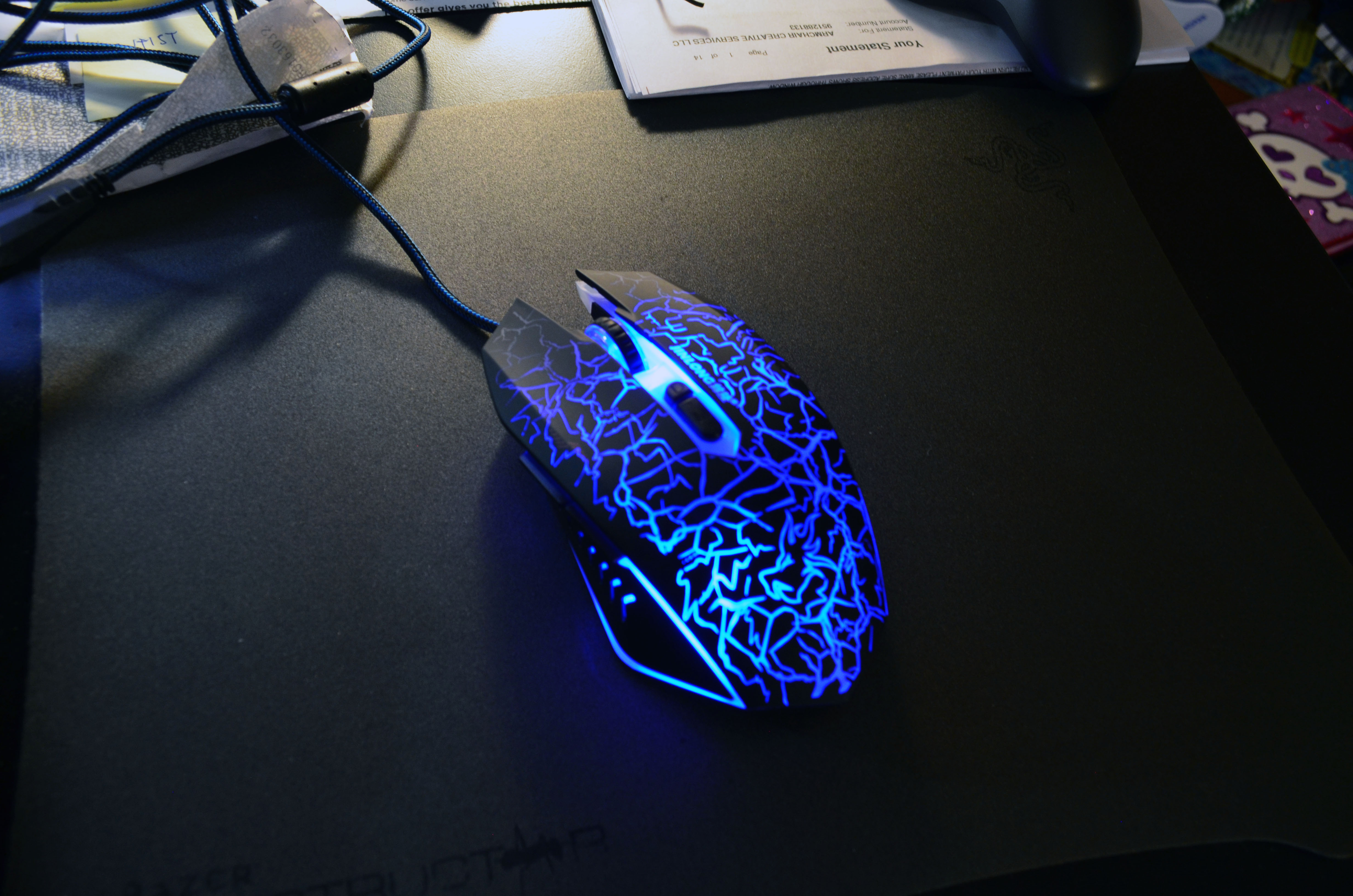 Blue.