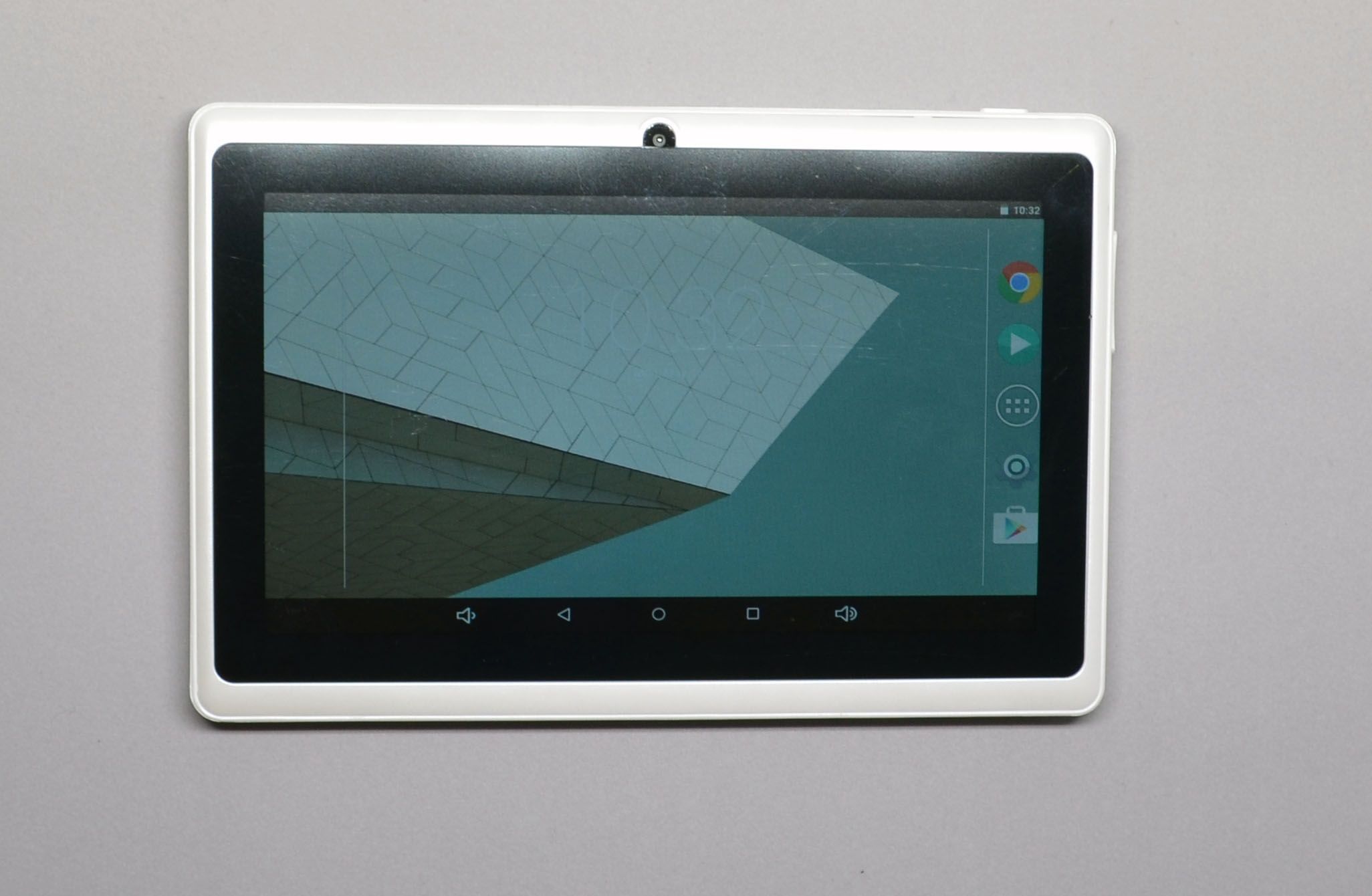 Remember to take the plastic covering off the front of the screen. Mine didn't look like it had a protective film on it, but it definitely did! (as shown in the photo)