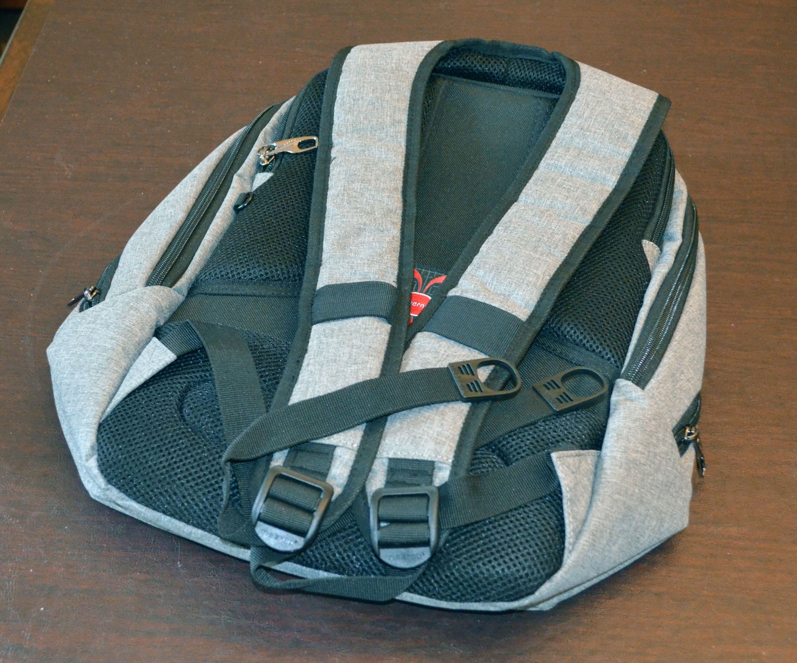 The rear.