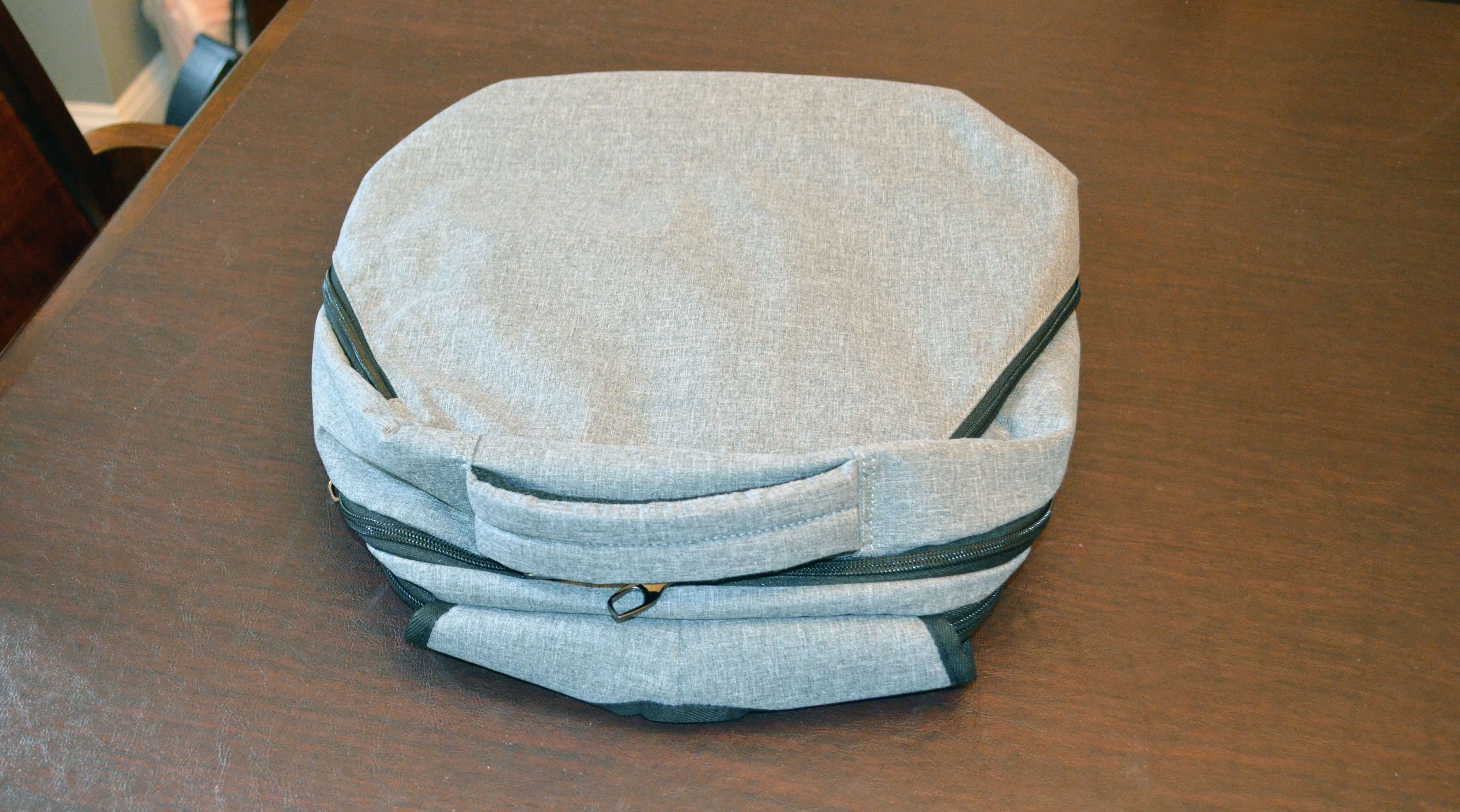 The front and top.