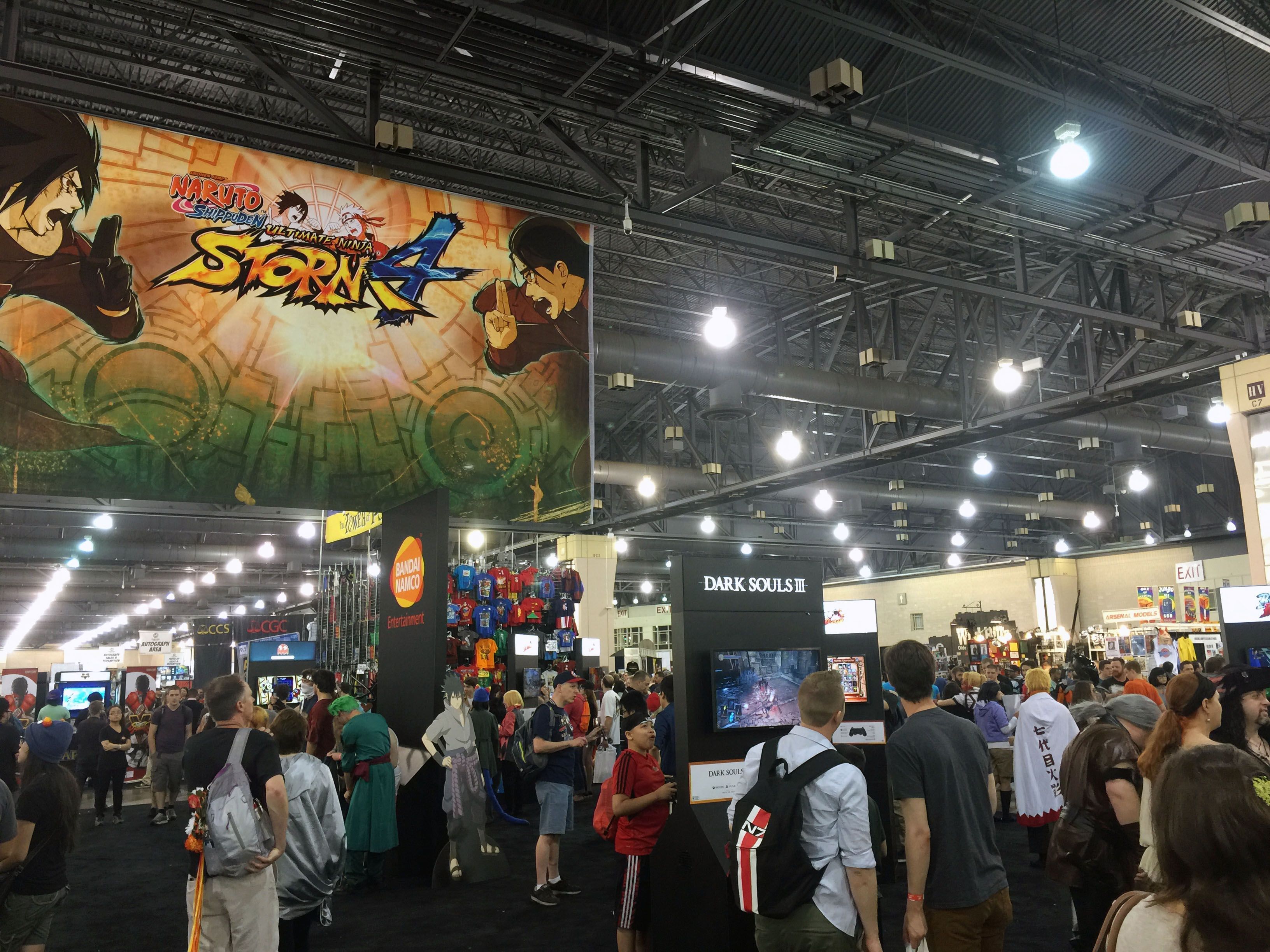The videogame area.