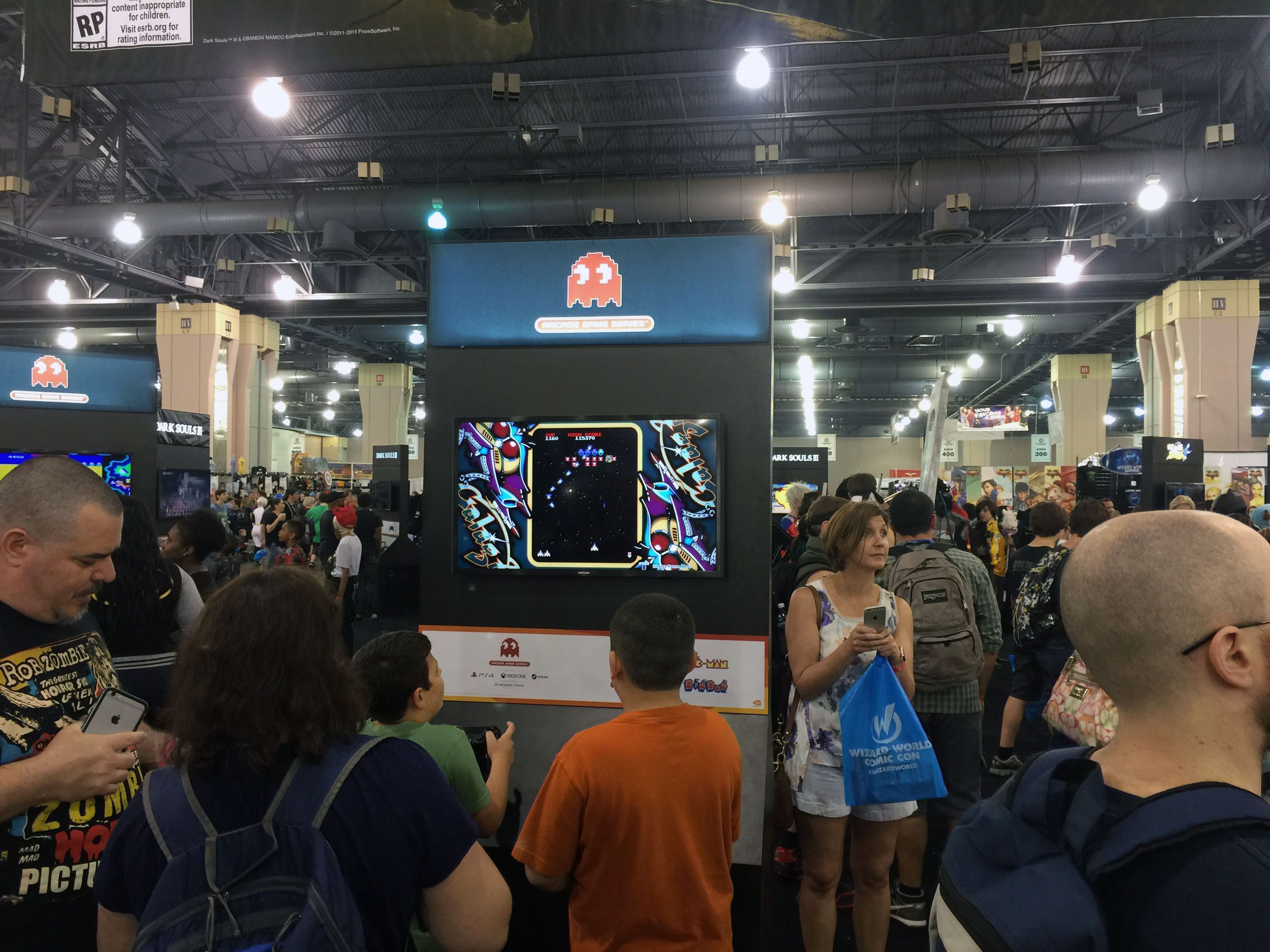 The videogame area.