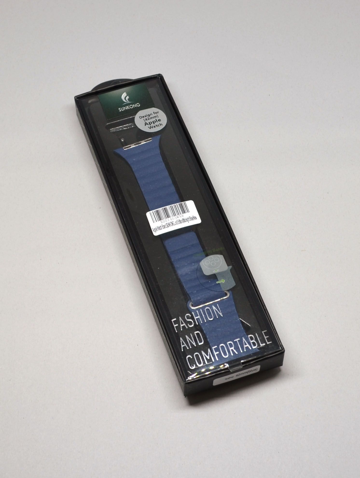 The front of the package.