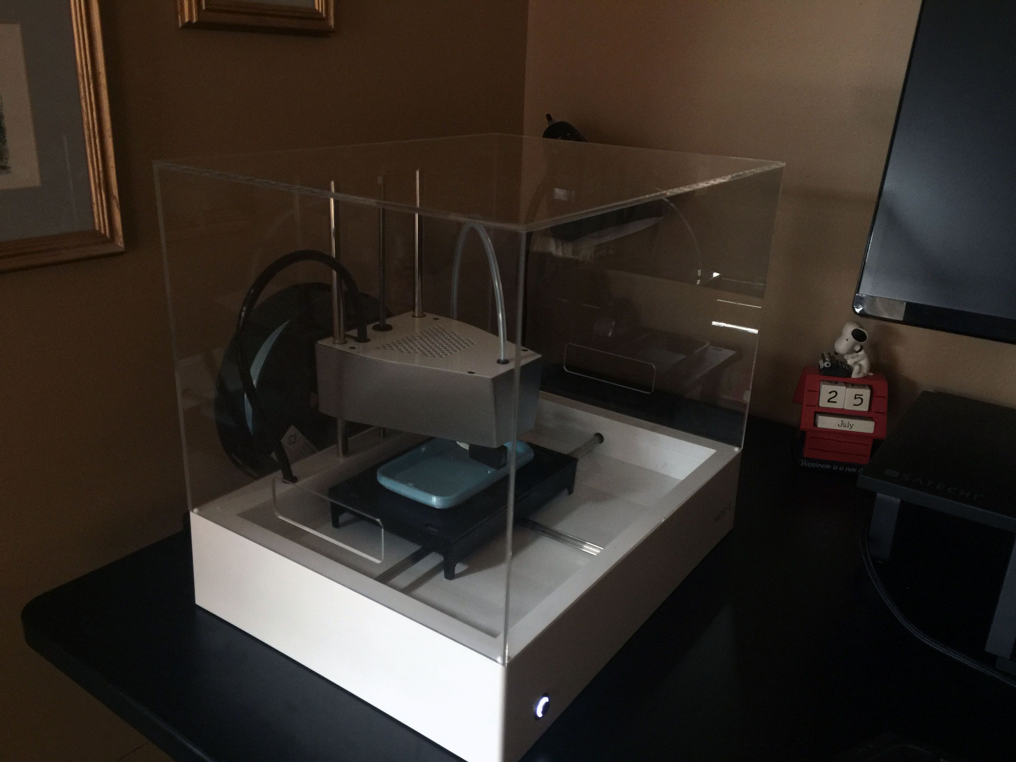 A sneak peak at a print straight from a Thingiverse STL file for my upcoming TechRadar article.