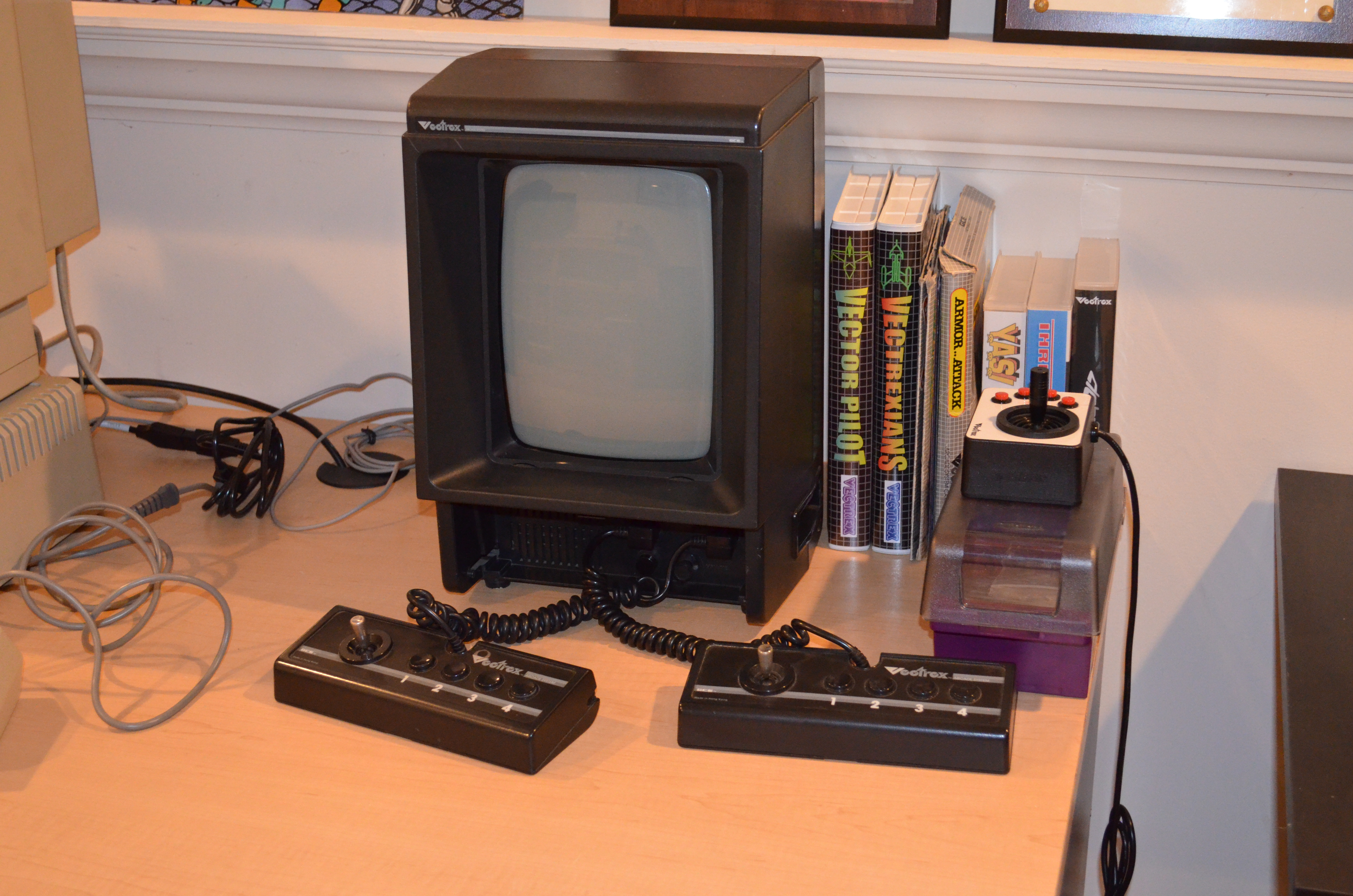 The Vectrex stuff.