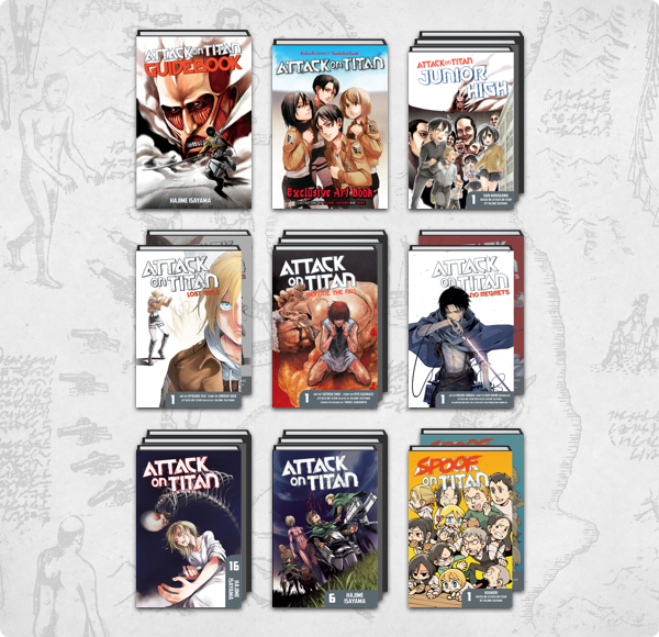 The Humble Manga Bundle: Attack on Titan Universe by Kodansha