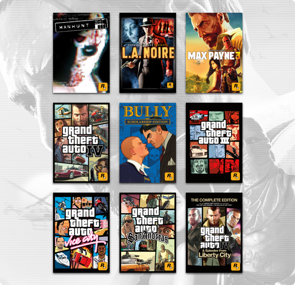 The Rockstar Games Humble Bundle