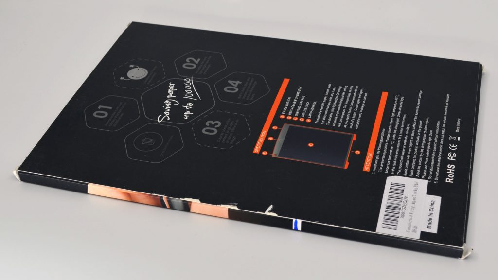 The back of the box.