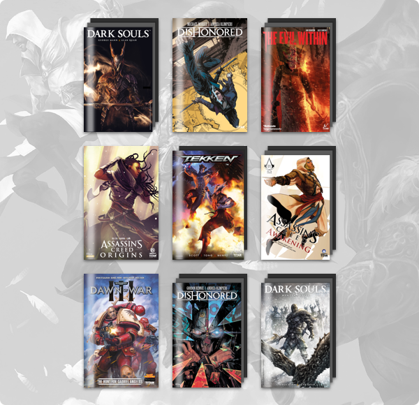 The Humble Book Bundle: Gaming Comics by Titan