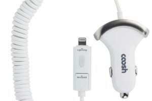 Coosh 2-in-1 Lightning Cable and micro-USB Car Charger Review