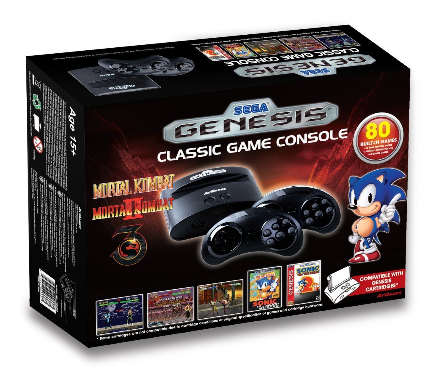 sega genesis built in games