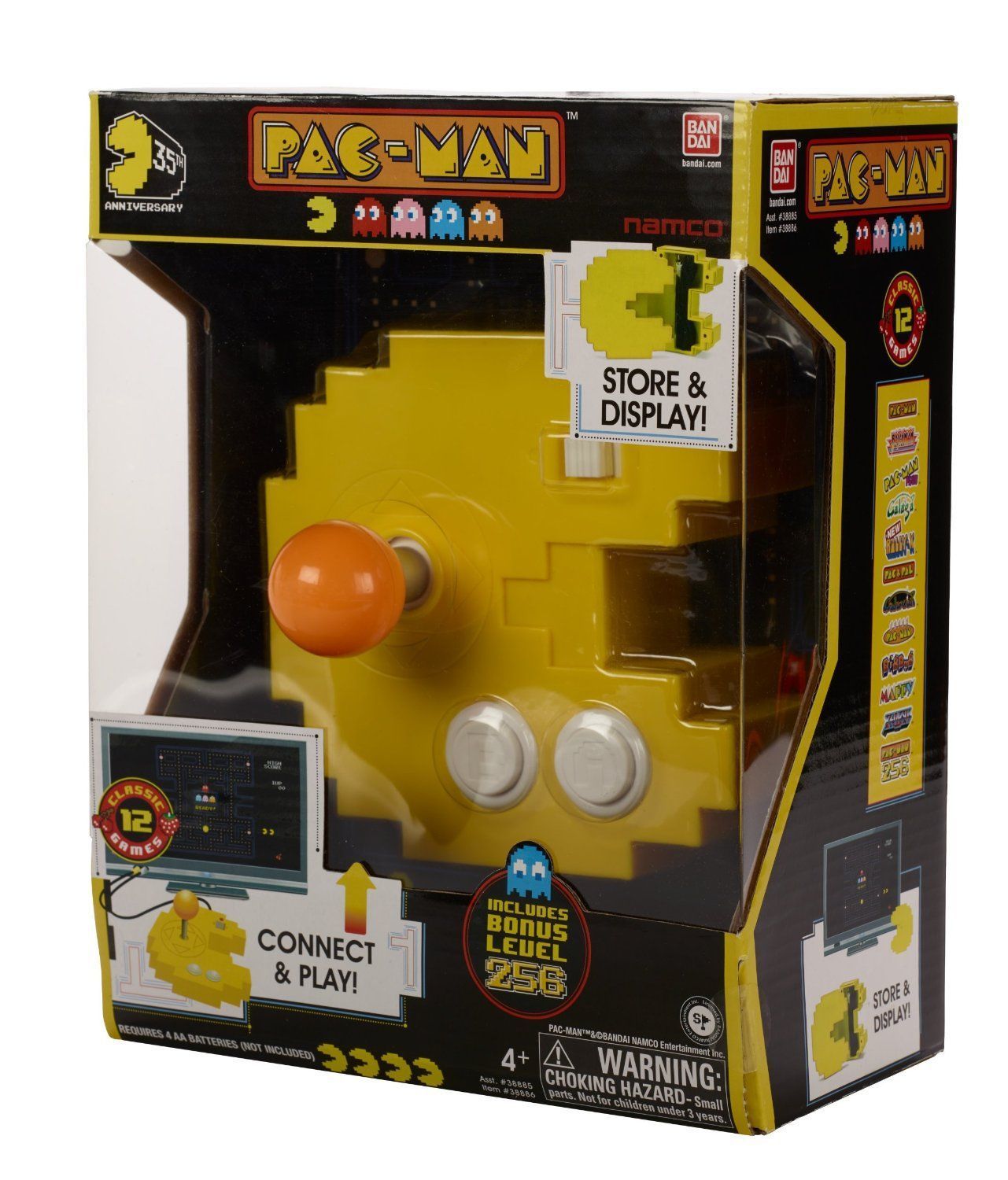 namco pac man connect and play