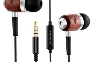 ZealSound HDE-300 In-ear Noise-isolating Wood Headphones