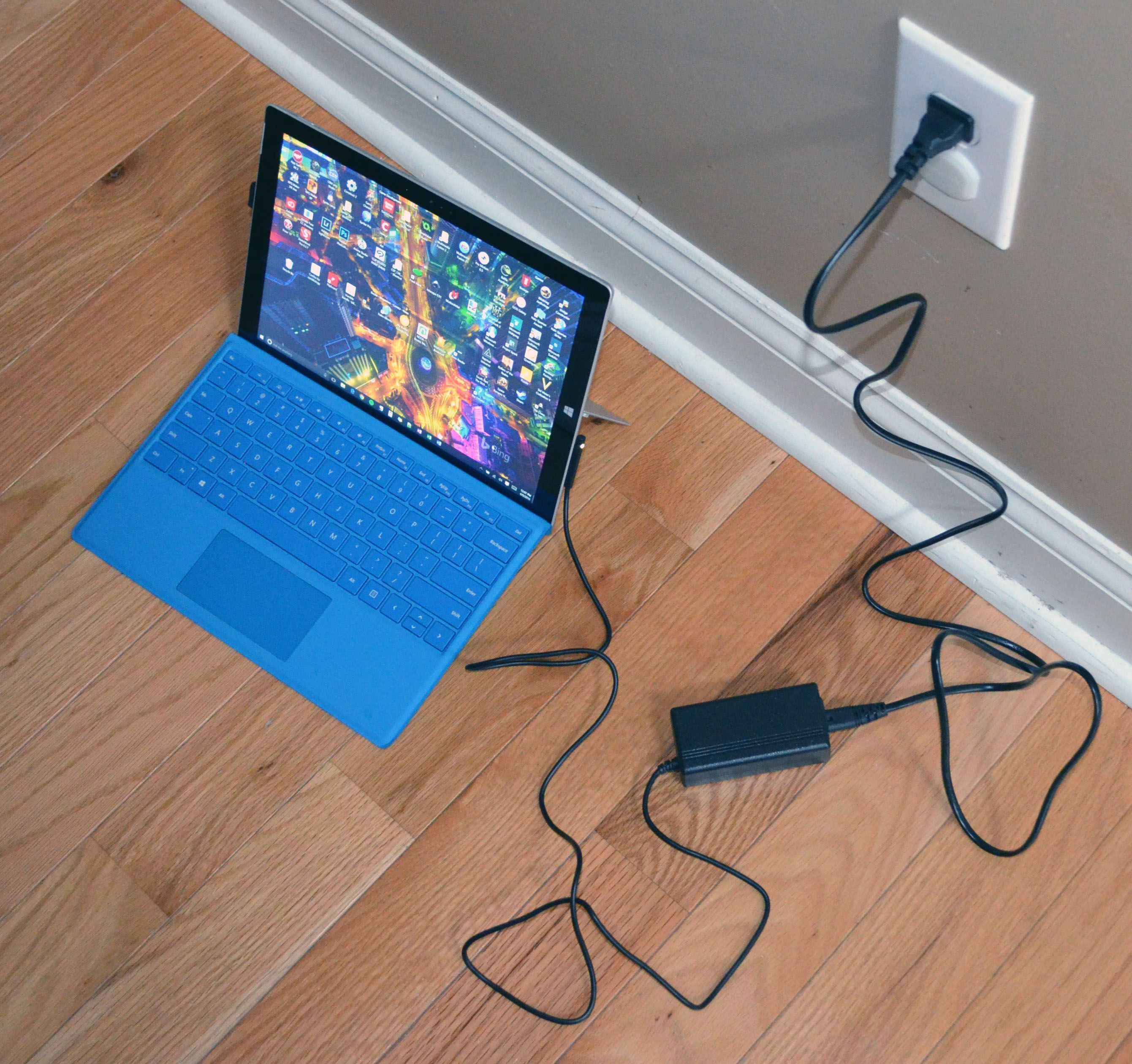 All hooked up.