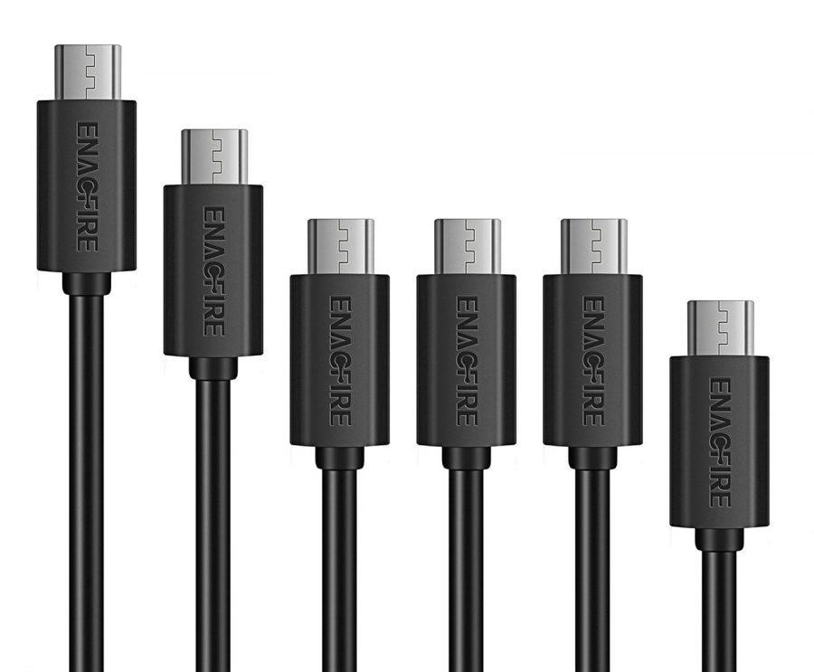EnacFire 6 Pack microUSB Cables