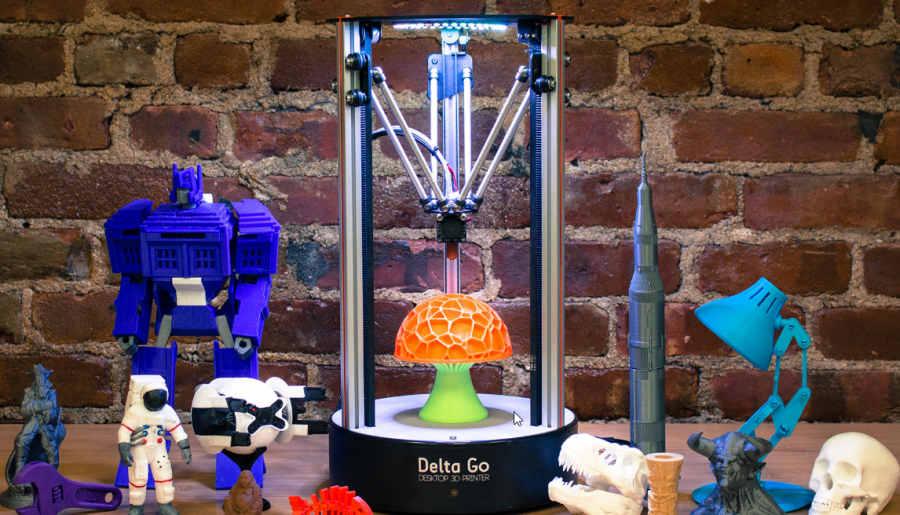 Delta Go Desktop 3D Printer