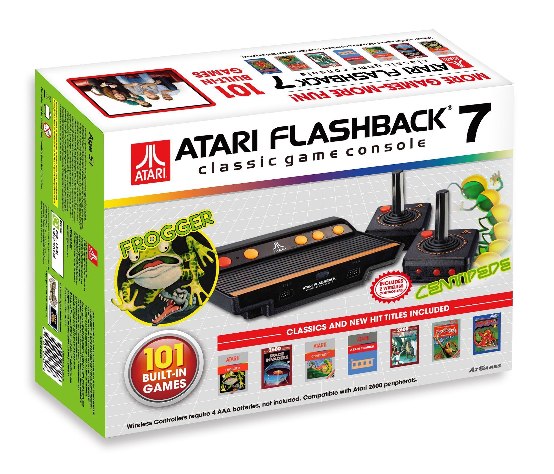 Review: Atari Flashback 7 (AtGames, 2016 version) (includes videos