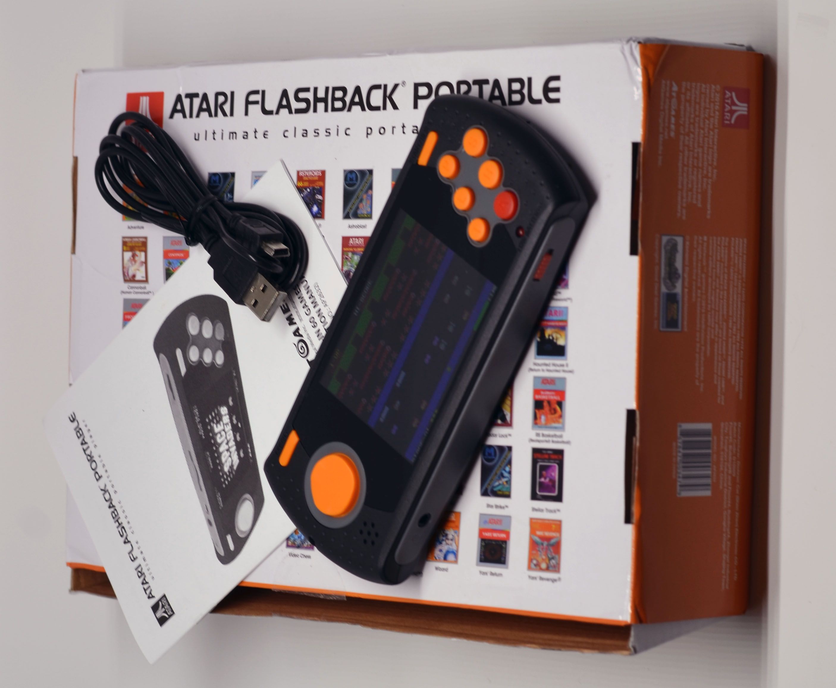 Review: Atari Flashback Portable (AtGames, 2016 Version) (includes ...